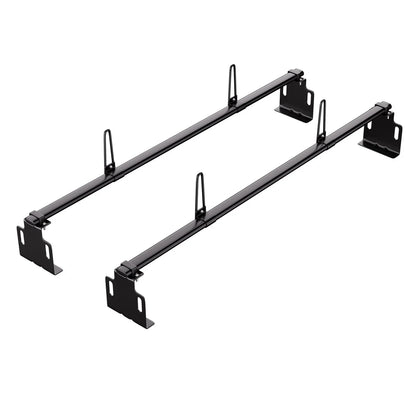 VEVOR Trailer Ladder Rack, 60" 2 Crossbars Ladder Roof Rack, Heavy-duty Steel Van Roof Ladder Rack, 500 lbs Capacity Van Ladder Rack, Fit for Universal Truck Roofs - View 8