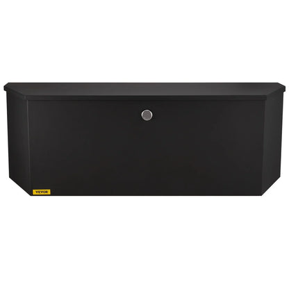 VEVOR Trailer Tongue Box, Carbon Steel Tongue Box Tool Chest, Heavy Duty Trailer Box Storage with Lock and Keys, Utility Trailer Tongue Tool Box for Pickup Truck Bed, RV Trailer, 36"x12"x12" - View 10