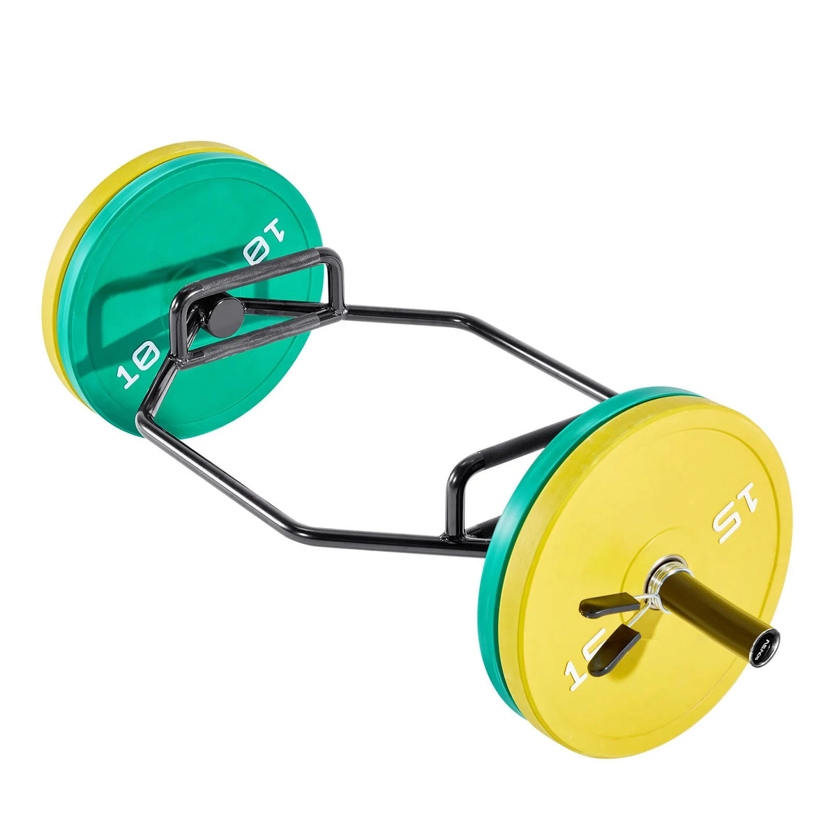 VEVOR Trap Bar Hex Bar, 2-Inch Hex Barbell, 800 LBS Capacity Shrug Bars with Knurled Grips, Weightlifting and Strength Training Equipment, Home Gym for Squats, Deadlifts, Shoulder Presses, Black - View 10