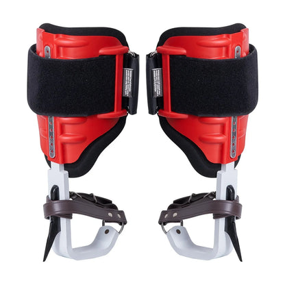 VEVOR Tree Climbing Spikes, 1 Pair Aluminum Climbing Spurs, 350lbs Load Capacity Tree Climbing Gear with Straps and Spike Protectors, Arborist Equipment for Climbers, Hunting, Fruit Picking, Red - View 9