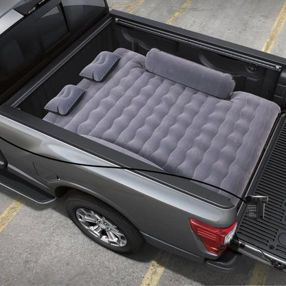 VEVOR Truck Bed Air Mattress, for 6-6.5 ft Full Size Truck Beds, Inflatable Air Mattress Camping Bed with 12V Air Pump 2 Pillows, Carry Bag, for Chevrolet Silverado, Dodge Ram, Ford 150/250/350 - View 8