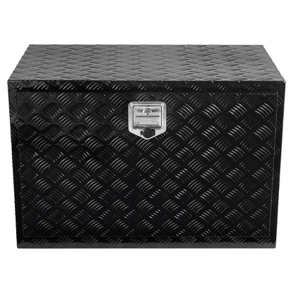 VEVOR Underbody Truck Box, 48" x 17" x 18" Pickup Storage Box, Heavy Duty Aluminum Diamond Plate Tool Box with Lock and Keys, Waterproof Trailer Storage Box with T-Handle Latch for Truck, Van, Trailer - View 10