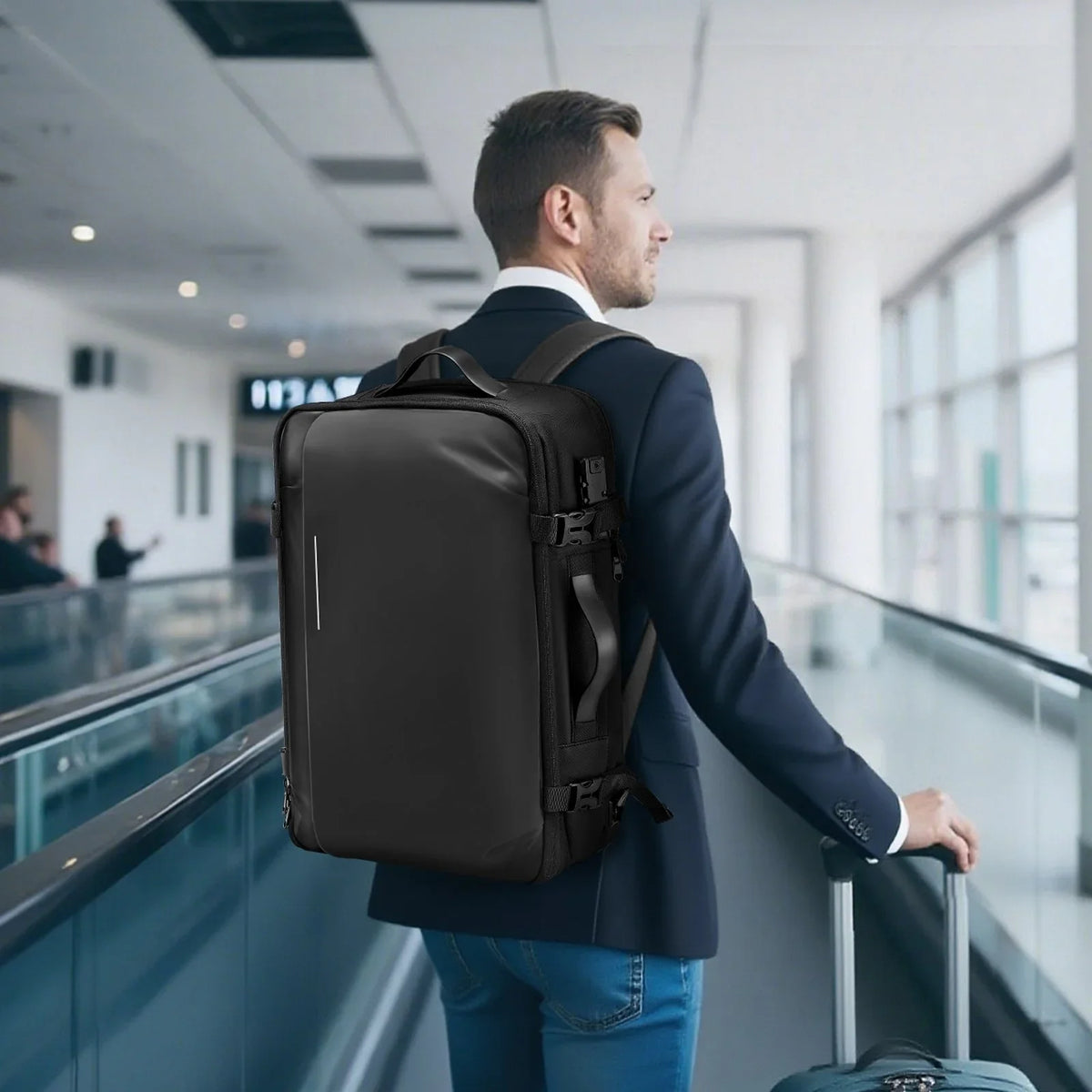 VEVOR Vacuum Travel Backpack 65L Expandable Vacuum Seal Compression Backpack - View 7