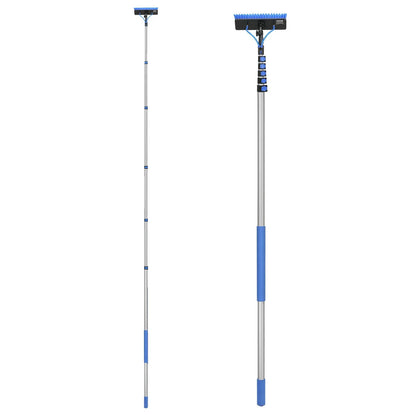 VEVOR Water Fed Pole Kit, 36FT Solar Panel Cleaning Pole with Extendable Handle, 180° Rotatable Brush Head & 65.6FT Hose, Household & Outdoor Window Cleaner Tool for Caravan Solar Panel Deck - View 9