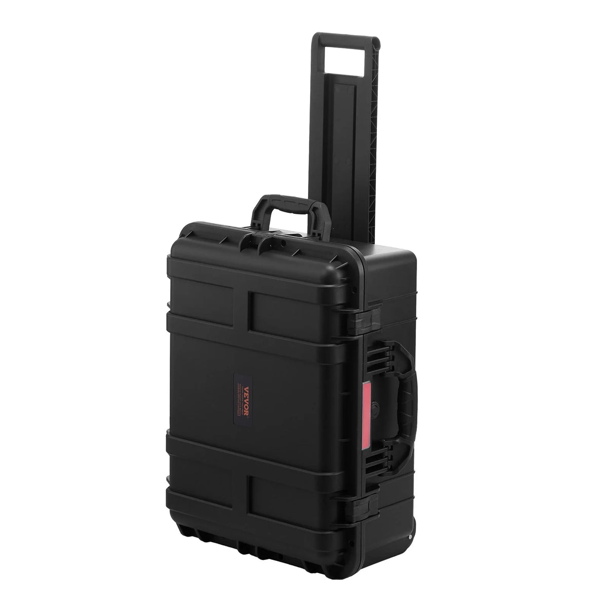 VEVOR Weatherproof Hard Case, Heavy Duty Protective Dry Box Case with Pre-Cut Foam, Wheels & Retractable Pull Handles for Travel, Hunt, Military, Tactical, IP67 Waterproof Case for Cameras(57x45x28) - View 9