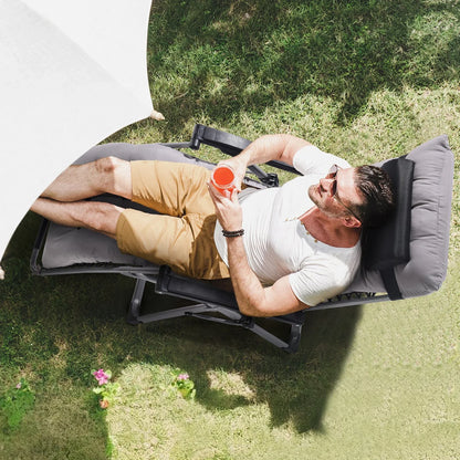 VEVOR Zero Gravity Chair 26" Zero Gravity Recliner Lounge Chair Indoor & Outdoor - View 8