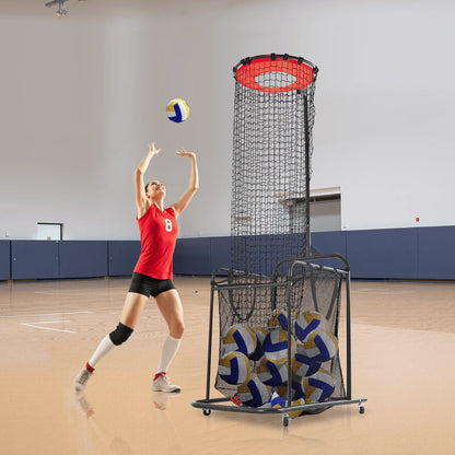 Volleyball Setter Training Equipment Trainer Net Angle and Height Adjustable - View 7