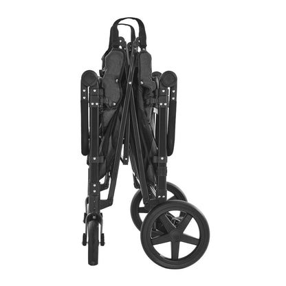 Wagon Stroller for 4 Kids Push Pull Quad Collapsible Stroller for Camping 330LBS - View 8