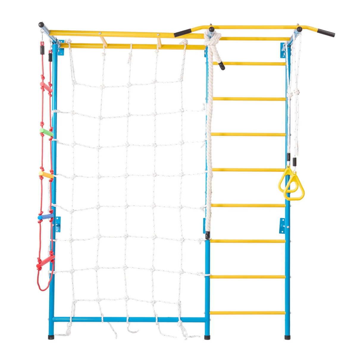 Wall Gym for Kids 7 in 1 Steel Indoor Kids Gym for Exercise Climbing Toys - View 9