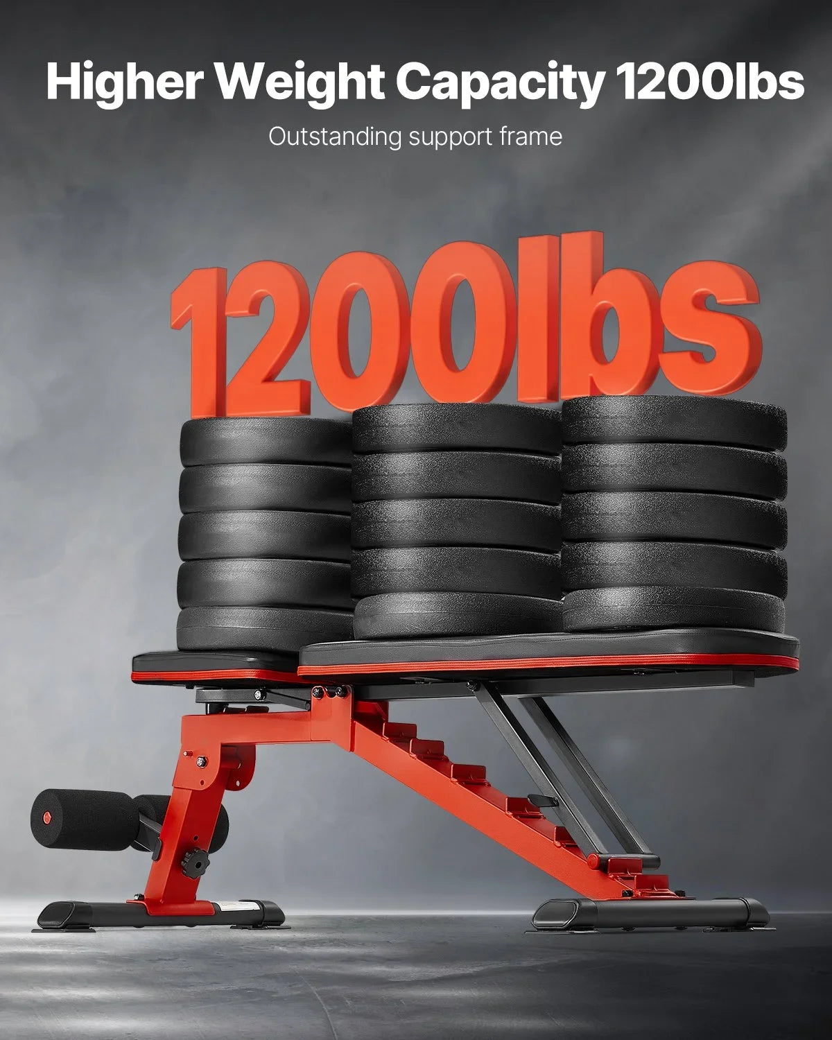 Weight Bench Sit up Bench for Home Gym Strength Training Adjustable Foldable